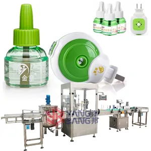 JB-YX4 Automatic Mosquito Repellent Liquid Automatic Filling Capping Labeling Machine Processing Line