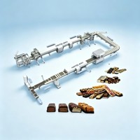 Ligne de production entièrement automatique de barres céréalières, équipement de fabrication de barres granola et de barres protéinées