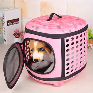 Soft Collapsible Pet Carrier Pet Handbag Outdoor Travel Cages Light Weight Farewell to Stuffy - Product Image 6