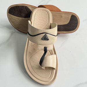 Sandales à boucle pour hommes, grandes tailles, style moyen-oriental, confortables, antidérapantes, pour l'extérieur - Product Image 2