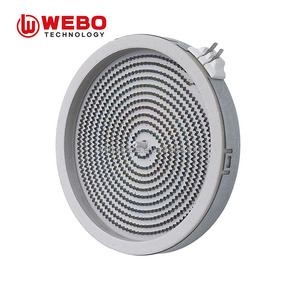 Élément chauffant radiant rond pour plaques de cuisson électriques 2000W, <span class=keywords><strong>plaque</strong></span> chauffante en céramique haute efficacité 200MM 100-220V, ustensiles de cuisine - Product Image 3