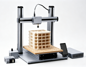 3 in 1 <b>3D</b> <b>Printer</b> Laser Engraver CNC Machine Modular Desktop 3-in-1 Multi Function Machine for Maker Lab - Product Image 6