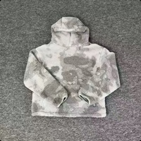 Sweat à capuche pour homme en coton 100% gris uni, style décontracté de luxe, coupe classique, effet délavé, grammage lourd, style vintage