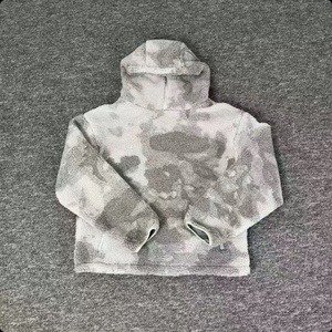 Sweat à capuche gris vintage surdimensionné, style designer Mertra, en tissu épais délavé, pour homme - Collection luxe - Product Image 1