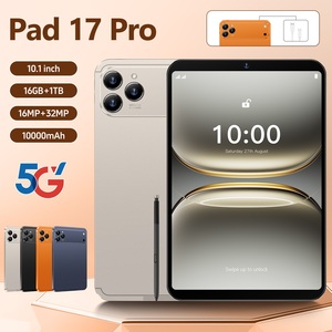 Nouvelle tablette PC transfrontalière 10,1 pouces 2026 <span class=keywords><strong>Pad</strong></span> 17 Pro 16 Go + 1 To – Tablette intelligente à prix réduit - Product Image 1