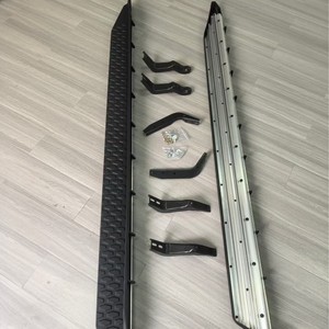 Lt Running Boards Steel Black Foldable <b>Screw</b> Fixing For Toyota Hilux Travo 2026 Full <b>Set</b> - Product Image 3