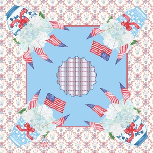 Tapis de Mahjong américain Bama Mah, nouveau design, antidérapant, pour 4 joueurs, jeu de casino avec sac de rangement, 31,5 pouces, 33 pouces - Product Image 1