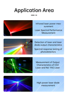 Sphère intégratrice plaquée or, réflectivité de 94 %, ouverture personnalisée lavable pour la mesure de puissance laser IR, CO2, Nd:YAG