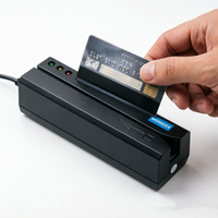 Lecteur-graveur de bande magnétique MSR605X, boîtier ABS durable pour le contrôle d'accès