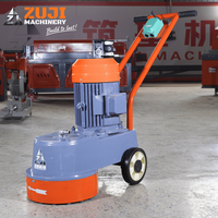 Meuleuse industrielle à grande vitesse ZUJI SM340 pour terrazzo, 5,5 kW, 340 mm, machine de polissage de sol en béton robuste pour la construction