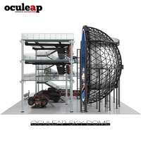 Cinéma Volant en Dôme VR Parc d'Attractions Jeux d'Arcade 5D Simulateur 3D Parc d'Attractions Extérieur Machine de Jeu 9D Aire de Jeux Intérieure pour Enfants 12D