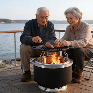 <span class=keywords><strong>Brasero</strong></span> multifonction en acier inoxydable sans fumée avec <span class=keywords><strong>barbecue</strong></span>, peut être utilisé pour le <span class=keywords><strong>barbecue</strong></span> - Product Image 5