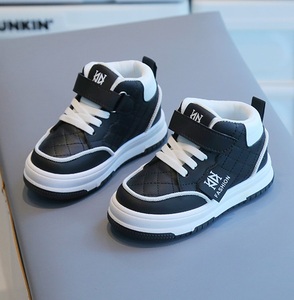 Printemps Automne Baskets de sport pour enfants Nouvelles chaussures montantes décontractées pour garçons Semelle souple légère à enfiler Respirante - Product Image 3