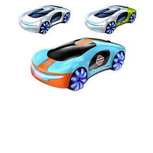 Nouvelle Voiture de Course Électrique à Énergie Nouvelle avec Détection de Geste et Double Pulvérisation, Jouet pour Enfants Garçons, Quatre Roues Motrices, Utilisation Intérieure - Product Image 4