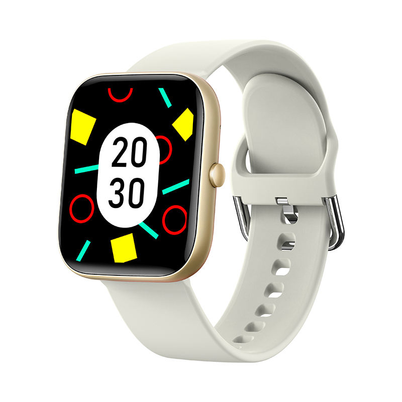 Gold case+beige strap