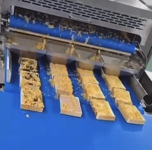 Nouvelle machine à garniture <span class=keywords><strong>pour</strong></span> pain, toast, gâteau et <span class=keywords><strong>tarte</strong></span> avec acier inoxydable 304 et fonction programmable <span class=keywords><strong>pour</strong></span> saupoudrer des graines, des sels, des noix hachées - Product Image 1
