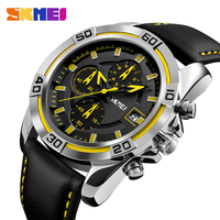 Coffret Cadeau Montre Quartz Homme Portefeuille SEIKO Bracelet Cuir Rond Chronographe Date Etanche Luxe OEM Logo Usine