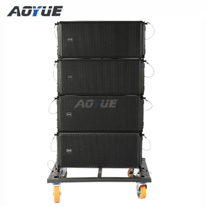 Module de sonorisation portable professionnel HL-30A à aimants néodyme, avec chariot métallique en option et deux haut-parleurs de 10 pouces - Product Image 5