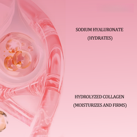 Sérum Visage OEM ADN de Saumon PDRN 30ml Peptide Rose Niacinamide Éclaircissant Hydratant Anti-Âge