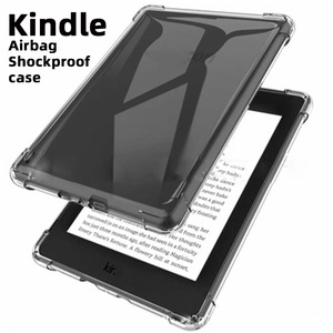 Pha Lê Trong Suốt Trường Hợp Với Bốn Góc Không Khí Bumper Mềm TPU Bảo Vệ Bìa Cho Kindle Lửa HD10 2023 Paperwhite 5 - Product Image 5