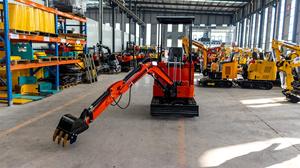 Mini Escavatore Cingolato Compatto Multifunzionale per Giardino, Fattoria e Costruzioni - Product Image 3