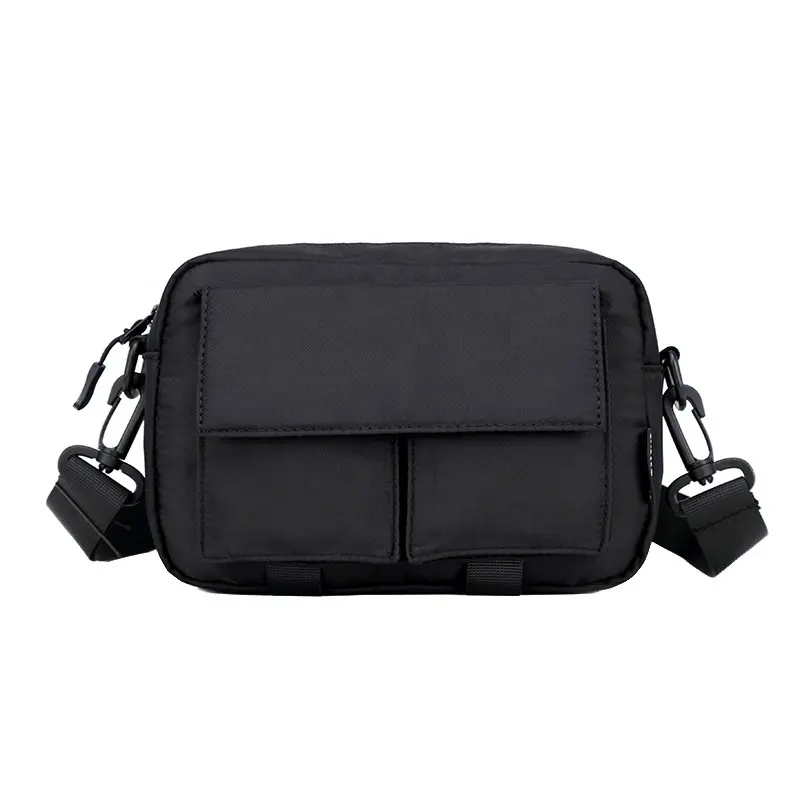 Male crossbody bag tide brand Korean version of everything satchel single shoulder bag female casual simple backpack
