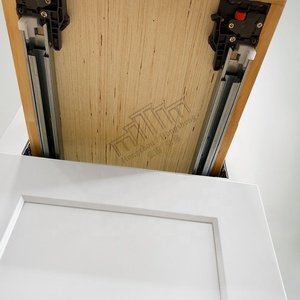 Gabinete de Cocina Base de Una Puerta Estilo Shaker Blanco, B12 A12" x H34 1/2" x P24", Listo para Armar (RTA) - Entrega Rápida Desde Inventario de EE. UU. - Product Image 6