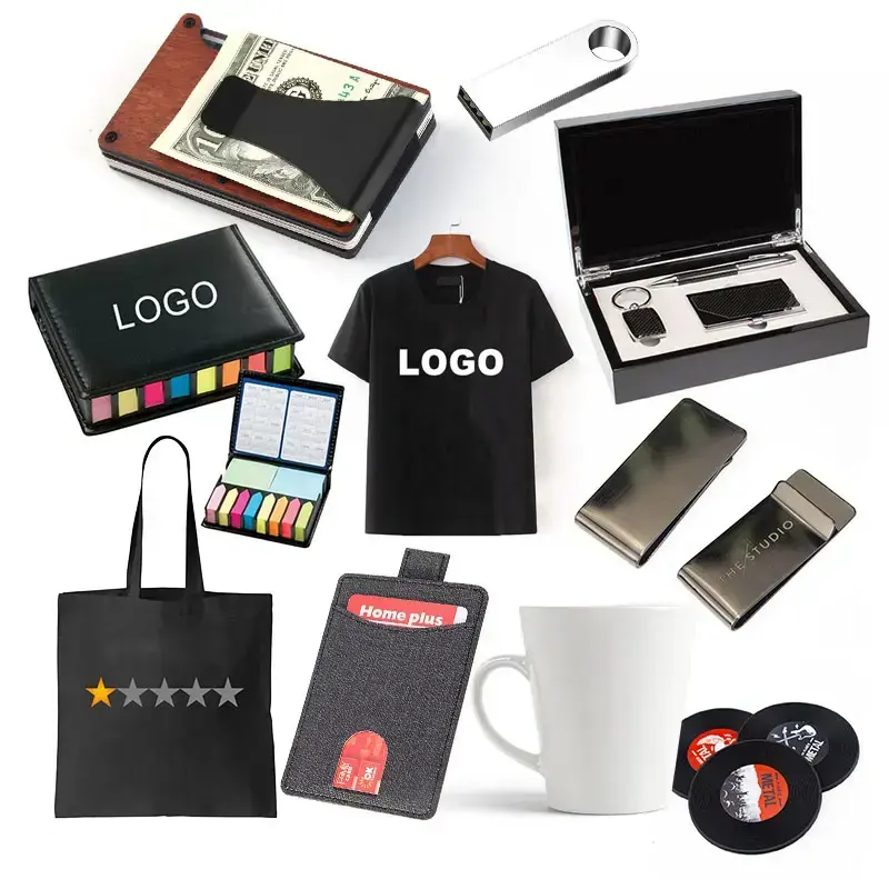 Atacado Alta Qualidade Custom Logo Printing Marketing Corporate Gift Set Luxo Promocionais Negócios Presentes