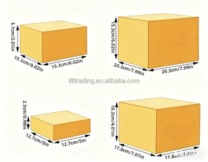 Tùy chỉnh ODM/OEM 4 kích cỡ thiết lập sinh nhật đám cưới tự chọn Đảng nhựa nhỏ <span class=keywords><strong>Pop</strong></span> Vàng gương acrylic thanh lịch sang trọng bánh đứng - Product Image 6