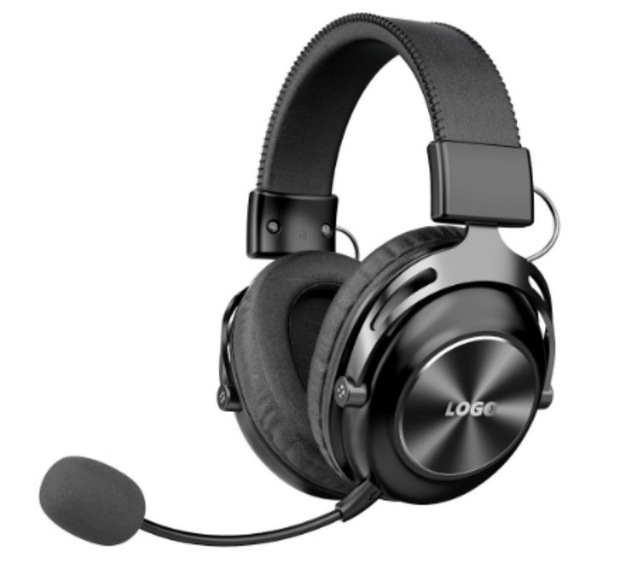 2.4G Wireless RGB Gaming Headset Low Latency Over Ear Gaming Headphones with Mic for PC/PS5/PS4/Switch