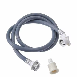 Conector de Manguera de Entrada de PVC Económico de Alta Calidad para Lavadoras, Tubo de Drenaje para Piezas de Electrodomésticos de Lavandería - Product Image 6