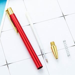 New 1.0Mm Multi-Color Ballpoint Wholesale Office Student <b>Retractable</b> Metal Custom Logo Hotel Conference Promotional <b>Pens</b> - Product Image 4