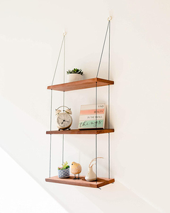 Top Rated Wall <strong>Shelves</strong> Rack 3-Tiers Living Room Modern <strong>Pine</strong> Wooden Customized <strong>Corner</strong> Hanging Decorative Metal Wall <strong>Shelf</strong> - Product Image 2