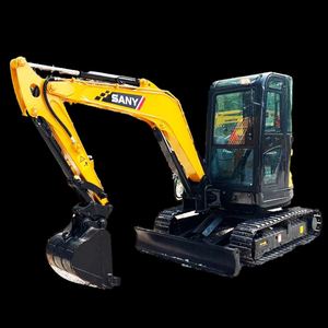 Mini-excavatrice sur chenilles SANY SY35U d'occasion, 3 tonnes, pour l'aménagement paysager et la rénovation urbaine (SANY U25, 26, 30, 35, 55) - Product Image 6
