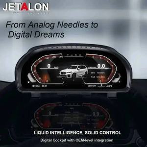 Panel de Instrumentos de 12.3 Pulgadas para BMW Serie 5, 6, 7, X3, X4, X5, X6, para BMW GT F 2010-2017, Velocímetro Digital LCD Actualizado - Product Image 1