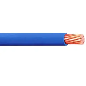 Cable de aislamiento eléctrico de cobre flexible con certificación UL 22 20 18 16 14 12 10 8 7 6 4 2 1AWG CABLE