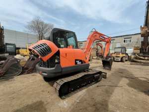 Excavadora de orugas hidráulica DOOSAN DX60 usada 90% nuevo buen estado 6 toneladas peso operativo motor Yanmar (cojinete de bomba de caja de cambios) - Product Image 5