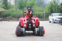 Robot à châssis chenillé robot d'extinction sur chenilles avec système d'alimentation parfait