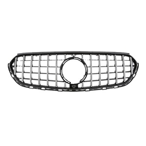 Parrilla ABS Negra Brillante Plateada con Listones Verticales Modificados para el Modelo X254 Versión Deportiva 2023+, Parrilla ABS X254 para Merced - Product Image 5