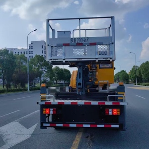 Fábrica personalizada JMC Jiangling 28m Diesel EURO 5 Vehículo de trabajo aéreo Elevador de tierra con motor <150hp para la venta - Product Image 4