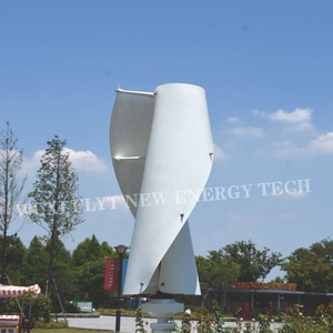 Hot <b>Sale</b> Rooftop 200w 100w 12v/24v Vertical Axis <b>Magnet</b> Windmill Generator Off/on Grid <b>for</b> Home Hybrid System - Product Image 3