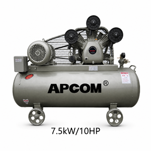 Compresor de Aire de Pistón de 3KW 4HP con Transmisión por Correa, 100L 200L 8 Bar, Bomba de Hierro Fundido para Fábrica o Taller - Product Image 4