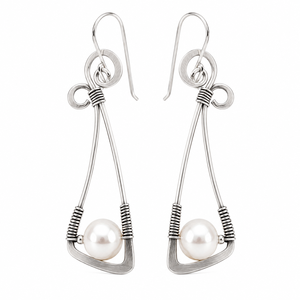 Orecchini creativi a filo lungo, gioielli vintage bohémien da donna per tutti i giorni, idee regalo - Product Image 1