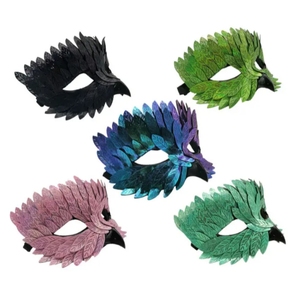 Toyvian Máscara De águila De Media Cara, Máscara De Cabeza De Animal, Cosplay Para Fiesta De Máscaras, Decoración De Disfraces, 1 Unidad
