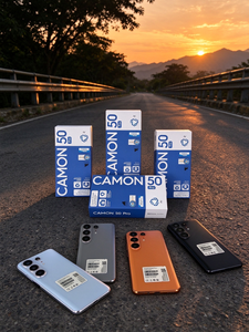 สมาร์ทโฟน Camon 50 Pro 5G รุ่นปี 2026 ใหม่เอี่ยม ยังไม่ได้แกะซีล รุ่น Global ปลดล็อคได้ รองรับการสแกนลายนิ้วมือบนใบหน้า - Product Image 1
