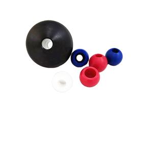 Bolas Plásticas Coloridas Personalizadas de <span class=keywords><strong>20mm</strong></span> 25mm 30mm em PP <span class=keywords><strong>Nylon</strong></span> PTFE POM Delrin Resistentes ao Desgaste com Furos Corte por Injeção - Product Image 1