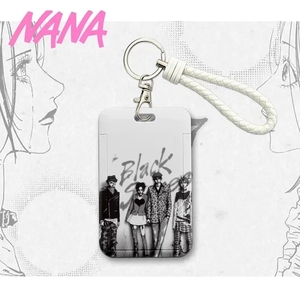 <span class=keywords><strong>Nana</strong></span> พวงกุญแจบัตรโลหะอะนิเมะสายคล้องคอสำหรับคีย์บัตรประชาชนโทรศัพท์มือถือที่ยึดป้ายห้อย DIY เชือกสายคล้องคอเครื่องประดับ - Product Image 2