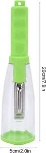 Conteneur Eplucheur de cuisine manuel multifonction en acier inoxydable pour fruits et légumes - Product Image 3