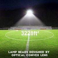 Proveedor Chino de Reflector LED para Exteriores, Resistente al Agua IP66, Reflector LED de 240w para Estadios