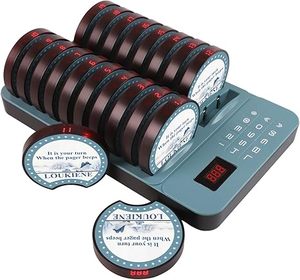 Système d'appel sans fil pour clients de restaurant, bipeurs pour la commande de repas, café, desserts, boutiques et aires de restauration - Product Image 1